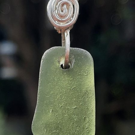 Green Seaglass Pendant